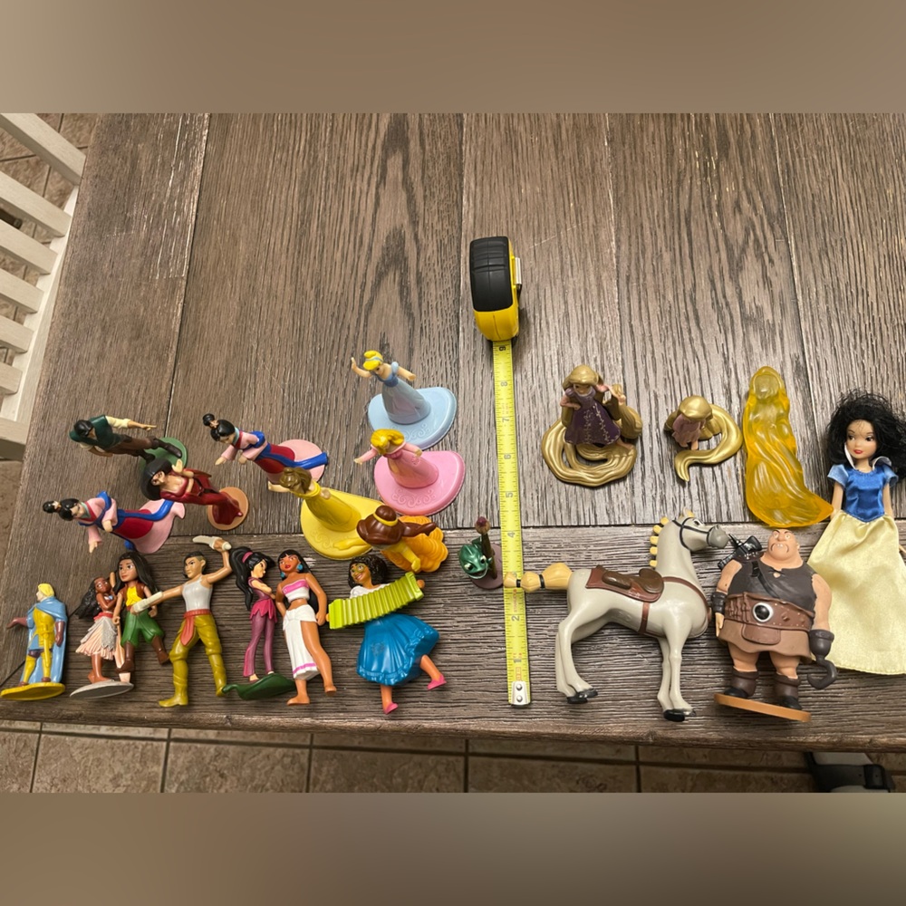 Assorted Disney Character Figurine Set